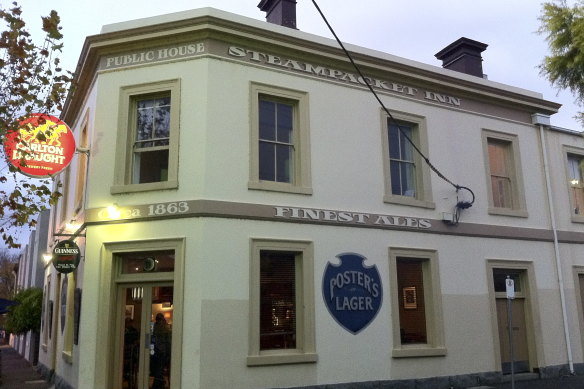 Steam Packet Hotel in WIlliamstown. 