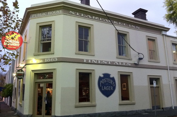 Steam Packet Hotel in WIlliamstown.