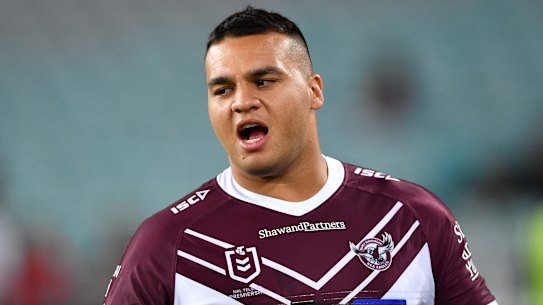 Lloyd Perrett is suing the Sea Eagles.