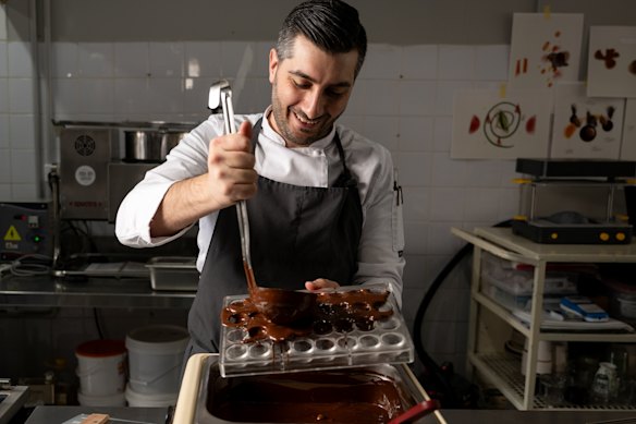 Alessandro Luppolo is hosting chocolate making masterclasses at his Alessandro Luppolo Chocolates shop in Elsternwick.