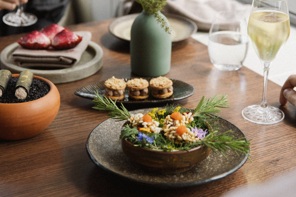 The seasonal chef’s menu.