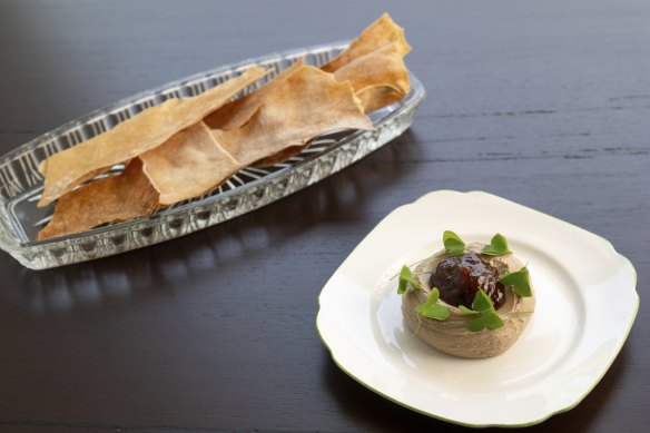 Chicken liver parfait. 