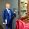 Anthony Pratt reveals a portrait fit for a king – but what’s that through the window?