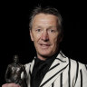 Craig Bellamy after winning the Dally M Coach of the Year. 
