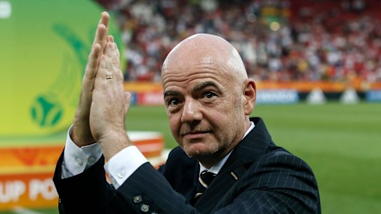 FIFA president Gianni Infantino.