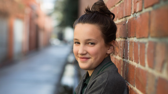 Belinda, 10, is already comfortable interacting with artificial intelligence.