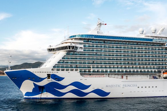 Majestic Princess has capacity for 3560 passengers.