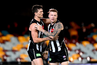 Afl 2020 Collingwood Magpies Coach Nathan Buckley Quietly Confident With Adam Treloar And Jordan De Goey Back