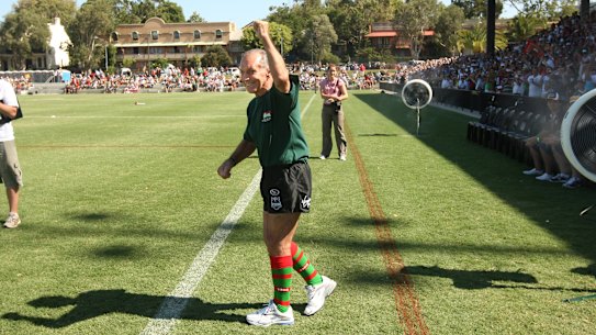 John Sattler at Redfern Oval in 2009.