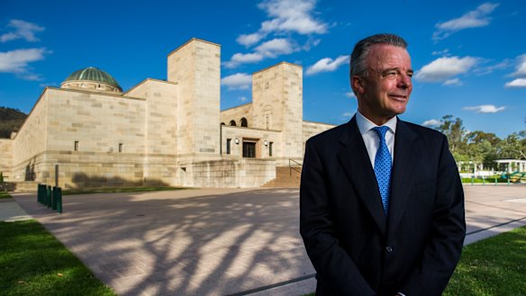 Brendan Nelson was appointed as director of the War Memorial in 2012, and will step down at the end of this year.