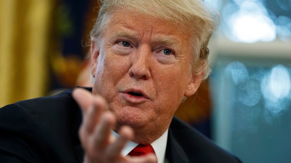 US President Donald Trump has hit China with $US250 billion in tariffs.