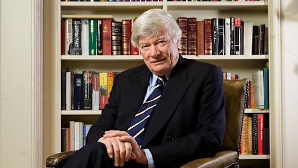 Australian-born human rights lawyer Geoffrey Robertson.