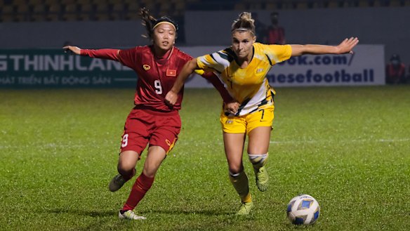 Steph Catley is due to fly to the US later this month for club duties, but the Matildas won't be heading there.