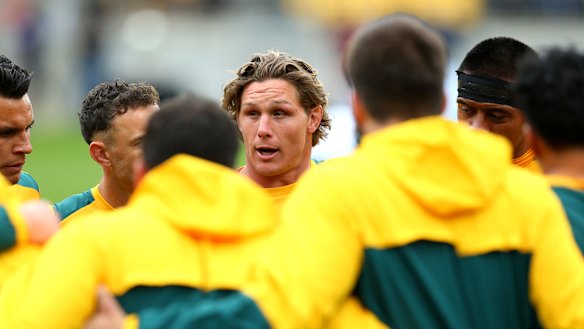 Wallabies star Michael Hooper will play his first match in Newcastle on Saturday since his debut in 2012.