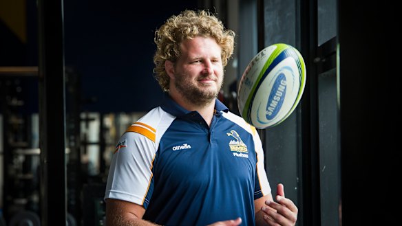 James Slipper moved to Canberra last week for a new rugby start.