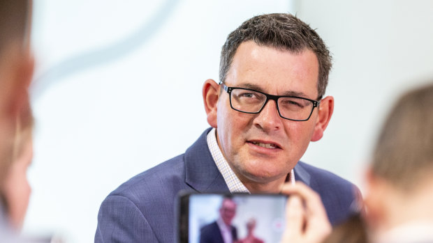 Premier Daniel Andrews has ruled out a deal with the Greens.