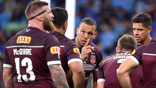 One and done: Will Chambers recounts the Queensland try count during a poor showing in Origin II.