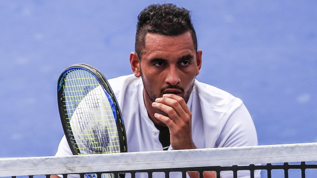 New approach: He's only 23, but Nick Kyrgios feels a low-key approach is crucial to his hopes in New York.