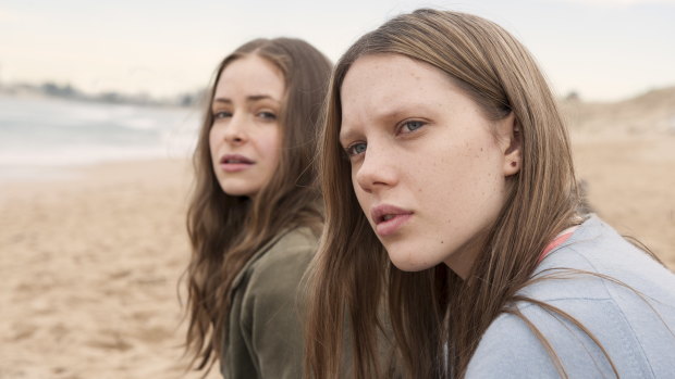 Puberty Blues, starring Ashleigh Cummings and Brenna Harding, is another TV success. 