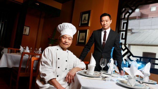 Father-and-son team of the Flower Drum restaurant, Anthony and Jason Lui. 