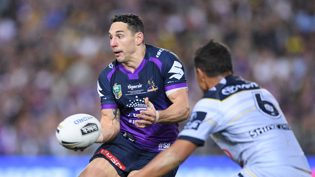 Absence: Billy Slater will miss Friday night's clash with Penrith.