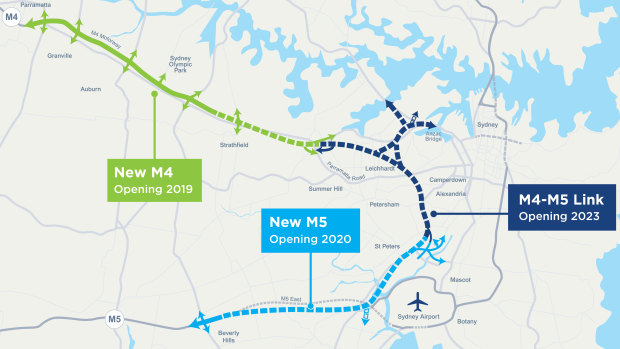 Details about the design and construction of the Rozelle interchange were deemed “indicative only” in the environmental report for the final stage.