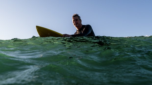 “People have come to me with shark films forever since The Reef and I’ve said no to all of them”: filmmaker and surfer Andrew Traucki.