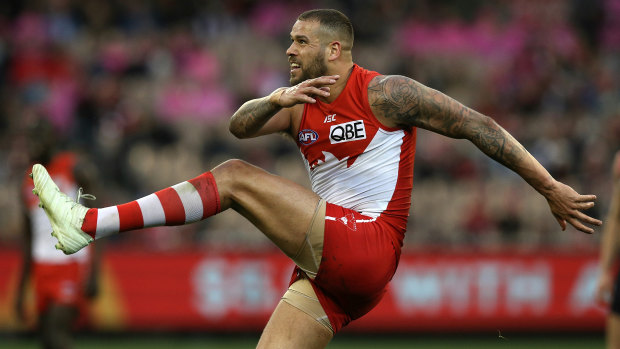 Lance Franklin’s goalkicking routine could be impacted by the AFL’s newest and most controversial rule change.