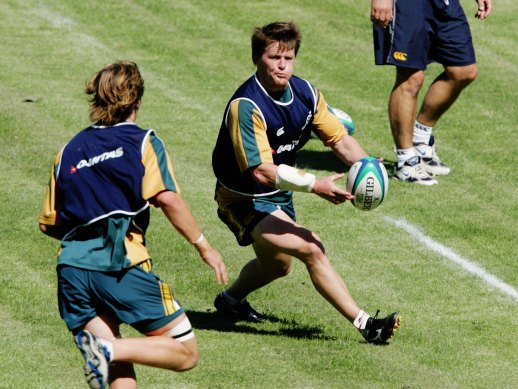 Former Wallaby Elton Flatley quit while he was ahead after a series of head knocks.