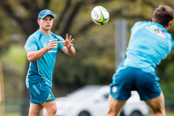Mack Mason was included in a Wallabies training camp in 2017. 