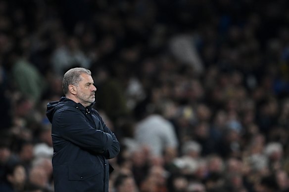 Ange Postecoglou, manager of Tottenham Hotspur.