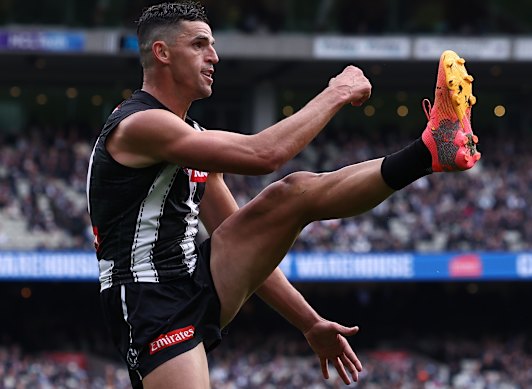 Scott Pendlebury is one of many constants in Collingwood’s senior side.