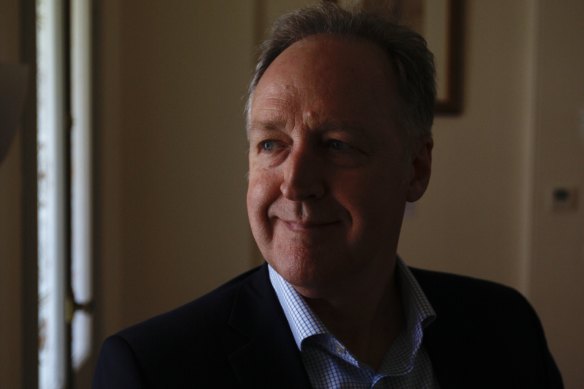 Sydney cardiologist and former cricketer Michael Kilborn at Sydney’s Prince Alfred Hospital.