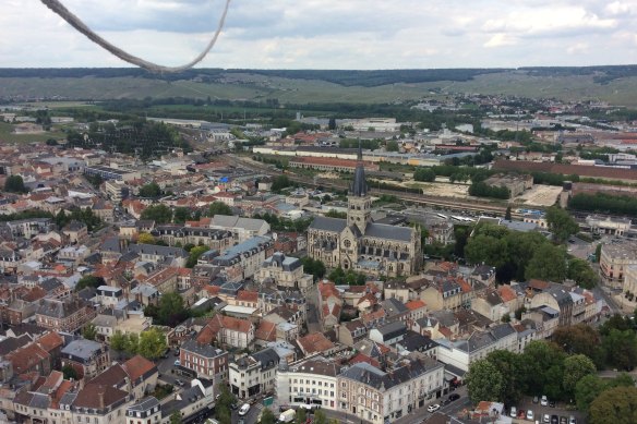 Balloon with a view.