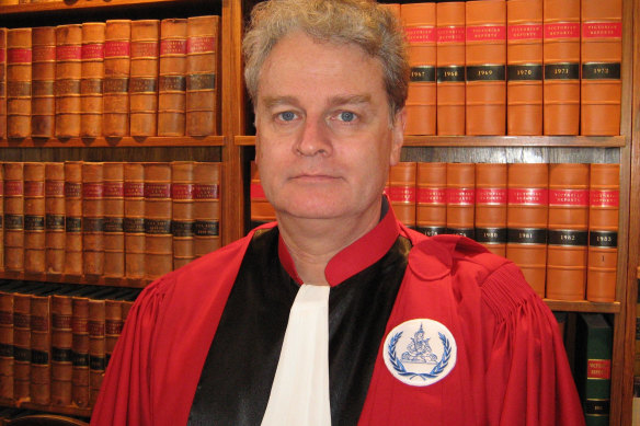 Judge Rowan Downing had his appointment terminated by the UN.