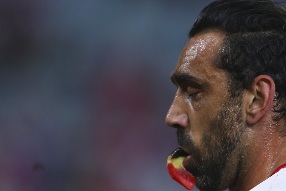 Adam Goodes can see the silver lining in the ugly end to his decorated career.