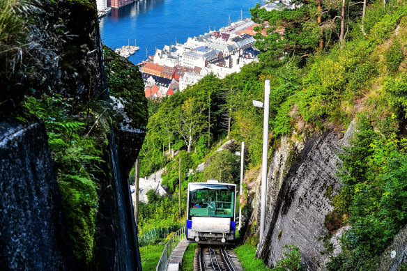 Ride the funicular for outrageously scenic lofty peaks.