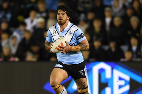 Braden Hamlin-Uele, and the rest of Cronulla’s pack, need to give it 100 per cent in 2024.