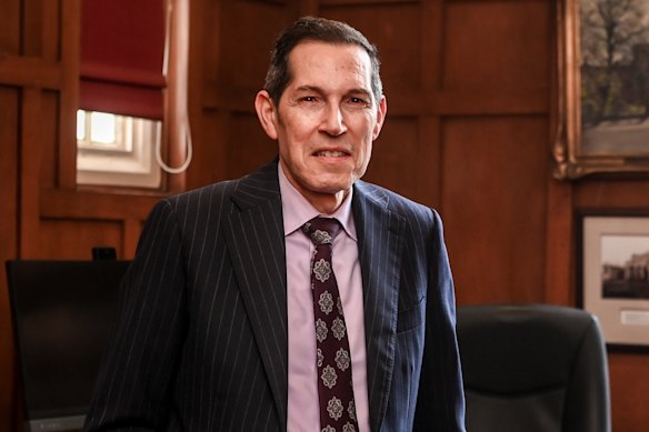 Melbourne High principal Tony Mordini is stepping down from the role.