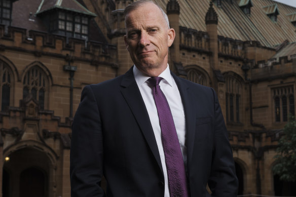 Vice-chancellor Michael Spence at the University of Sydney.