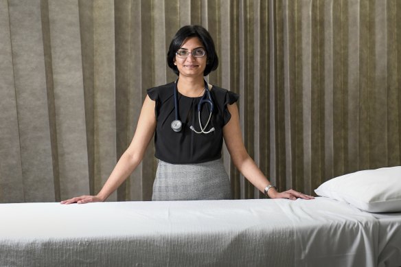 Dr Sumi Bhaskaran, from Monash Health, will be among the first Victorians vaccinated.