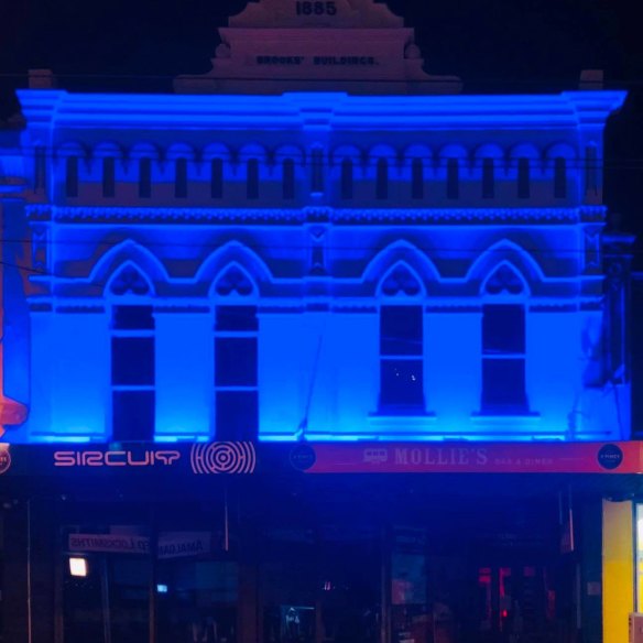 Melbourne nightclub Sircuit, which was targeted for its tribute to four policemen killed while on duty. 
