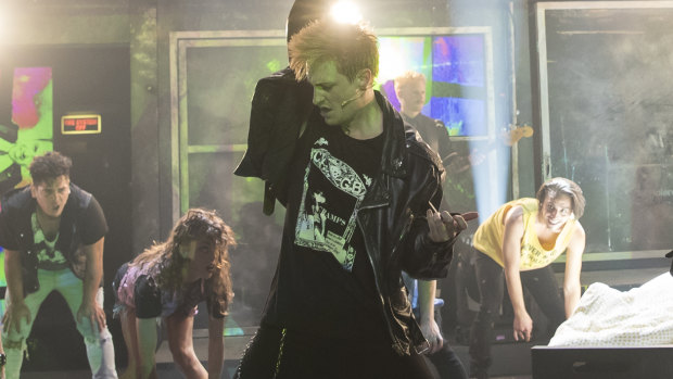 Linden Furnell in American Idiot, the musical based on punk band Green Day.