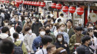 The Asakusa shopping district in Tokyo. Inflation is eroding real wages in Japan.  