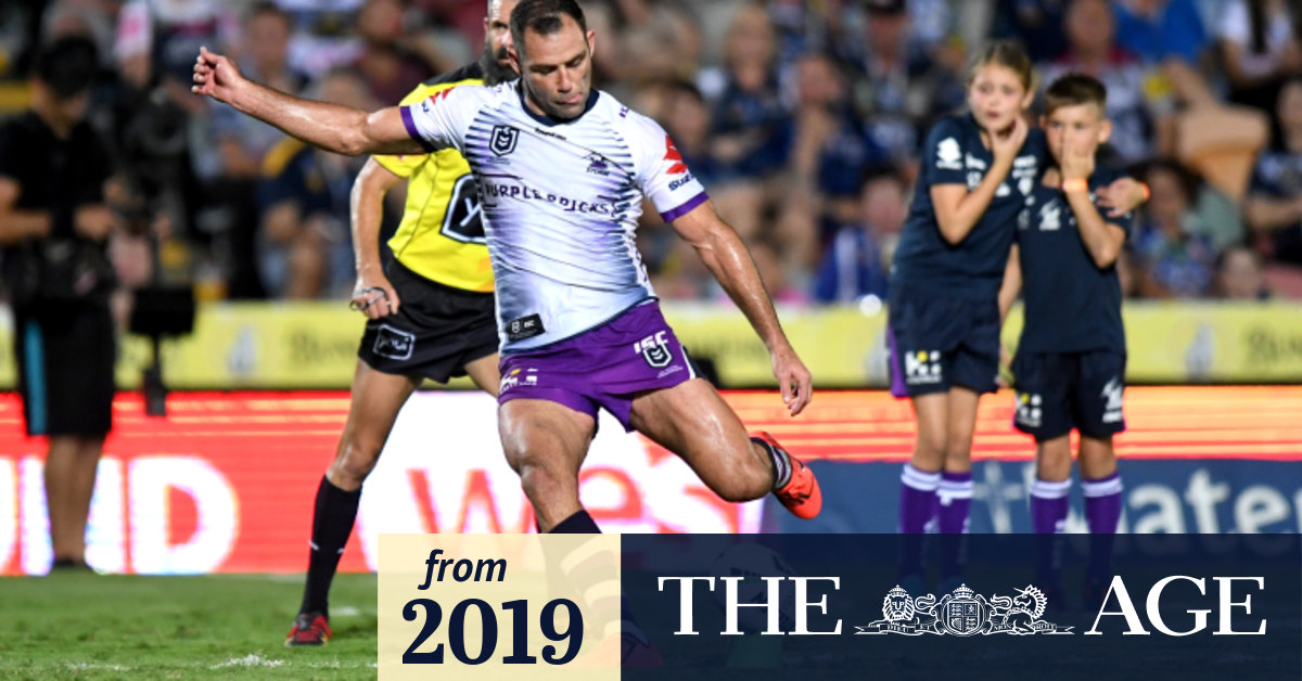 NRL 2019: Melbourne Storm star Cameron Smith breaks record ...