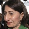 Former NSW premier Gladys Berejiklian outside the ICAC in October 2021.