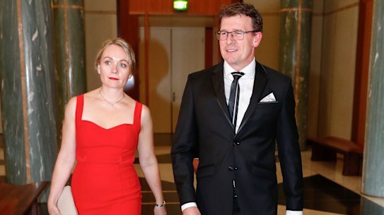 Alan Tudge and Rachelle Miller.