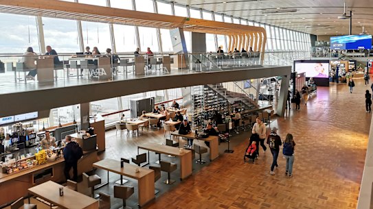 The writer had a smooth arrival into Europe at Helsinki Airport.