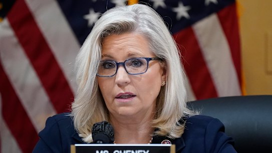 House select committee Vice Chair Liz Cheney investigating the January 6 insurrection at the Capitol. 
