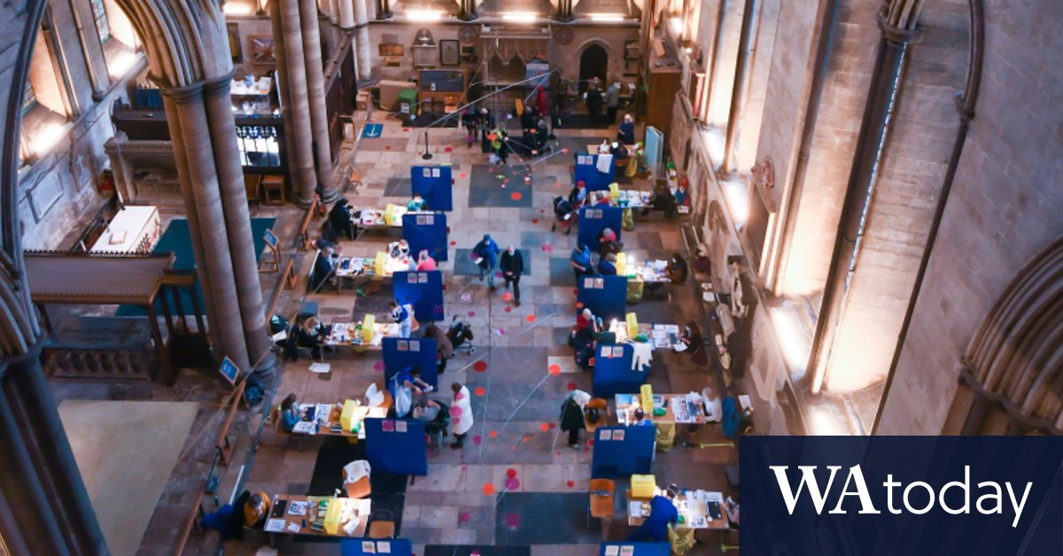 Coronavirus UK: Salisbury Cathedral turned into mass COVID-19 vaccination centre - Vimarsana News